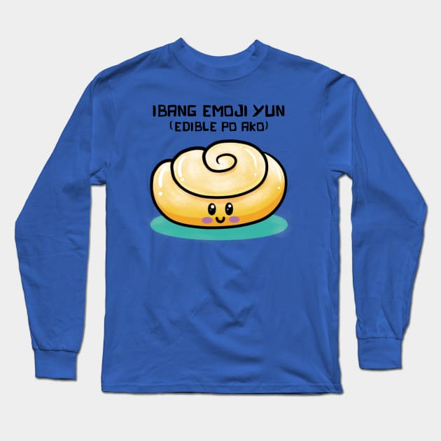 Pinoy Panaderia Classics: Ensaymada Long Sleeve T-Shirt by Sketchbook ni Abi